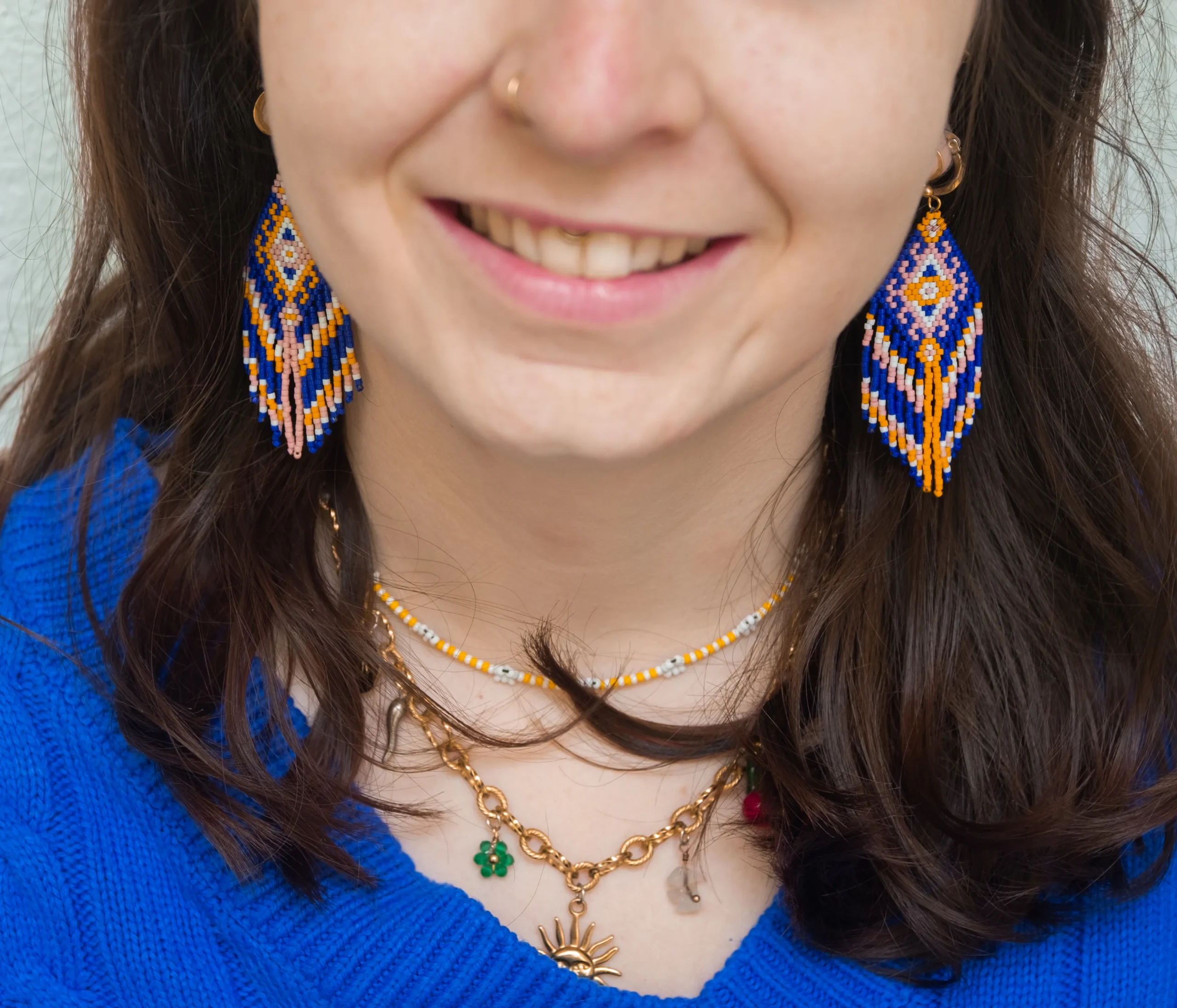 Muyu Longue Bleue Orange – Image 3