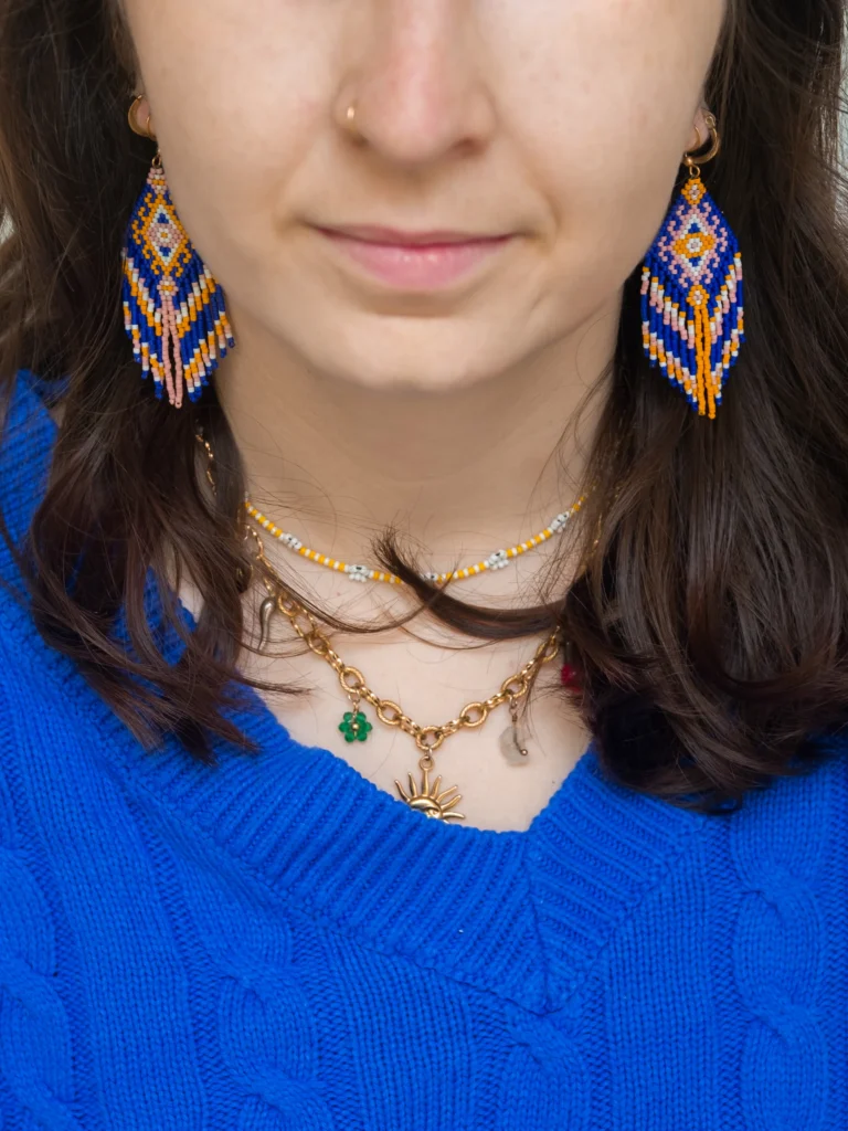 Muyu Longue Bleue Orange